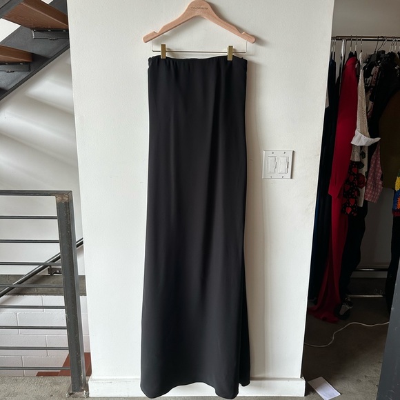 The Row Pau Strapless Dress - Black size 2 - Picture 7 of 7